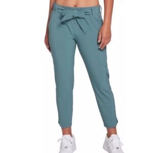 Calia by Carrie Underwood Blue/Green Journey Cropped Casual Pants US S